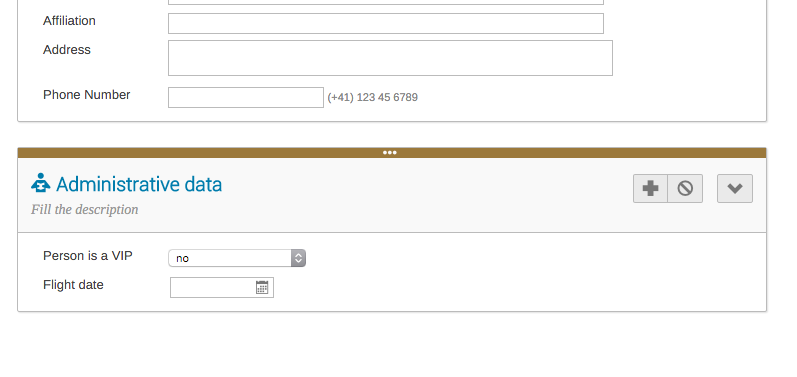 Registration Configuration